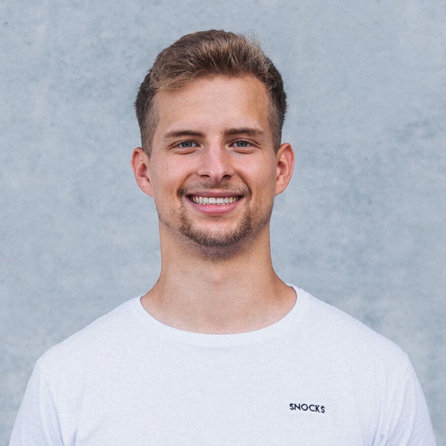 Snocks co-founder Johannes Kliesch